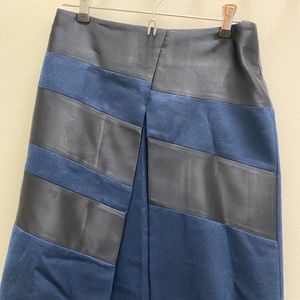 Jil Sander Navy wool/silk skirt